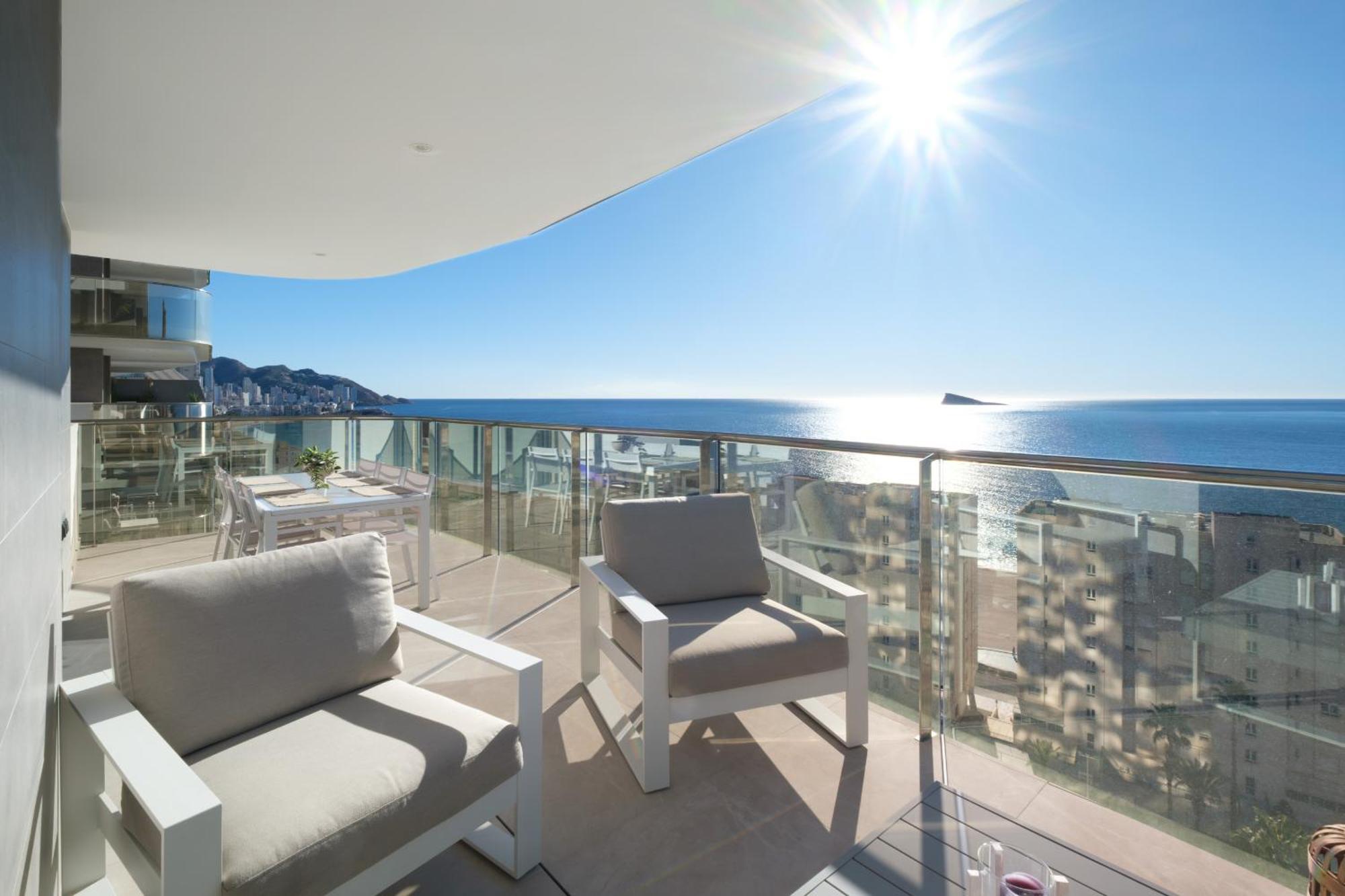 Sunset Cliffs Deluxe Apartment 6133 Poniente Beach Бенидорм Экстерьер фото