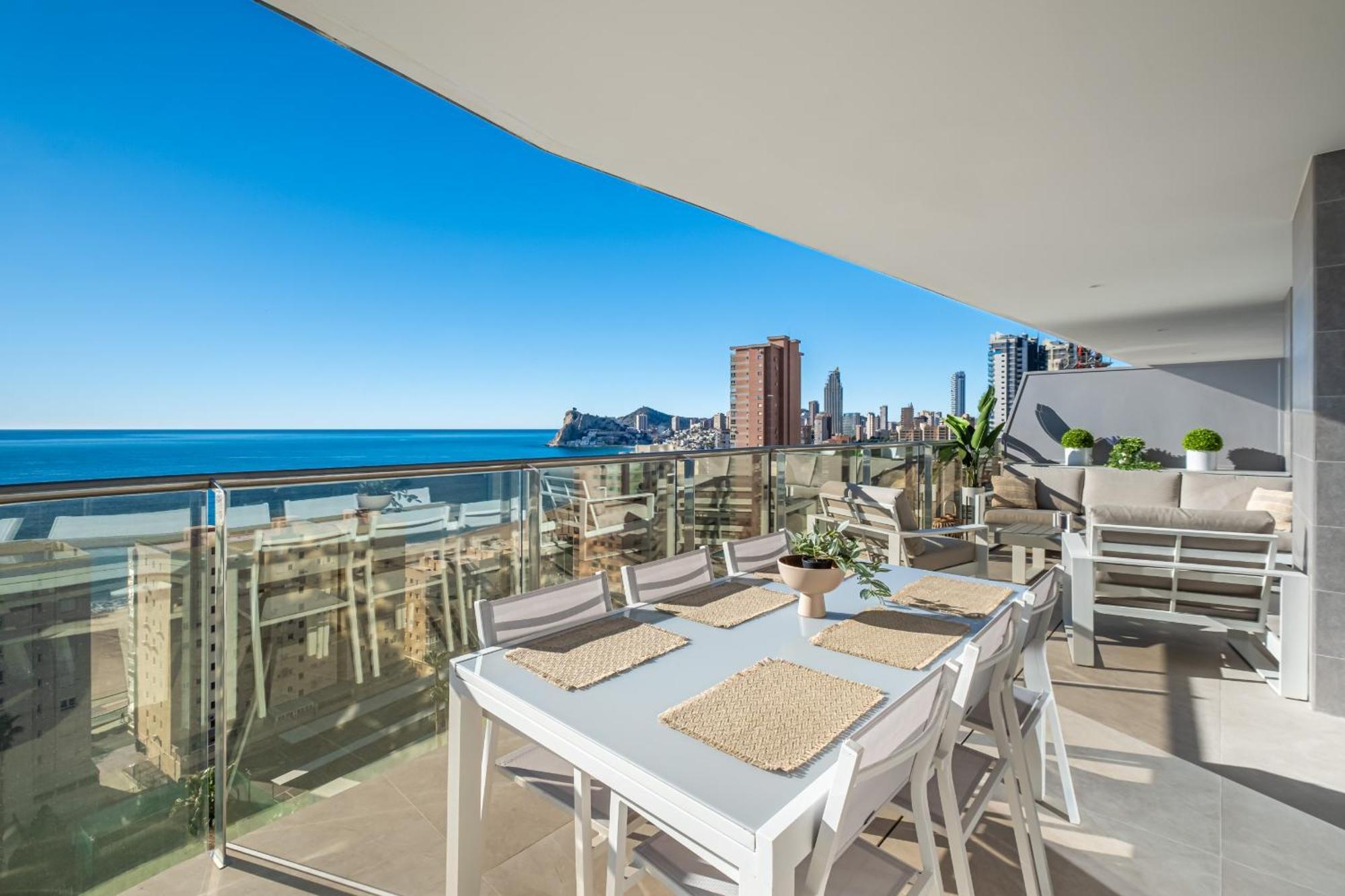 Sunset Cliffs Deluxe Apartment 6133 Poniente Beach Бенидорм Экстерьер фото